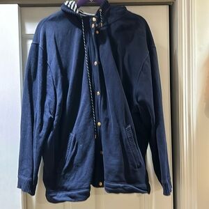 Ralph Lauren navy blue jogging suit.  Size 3X.